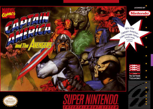 Portada de Captain America and the Avengers