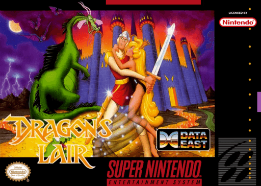 Portada de Dragon's Lair
