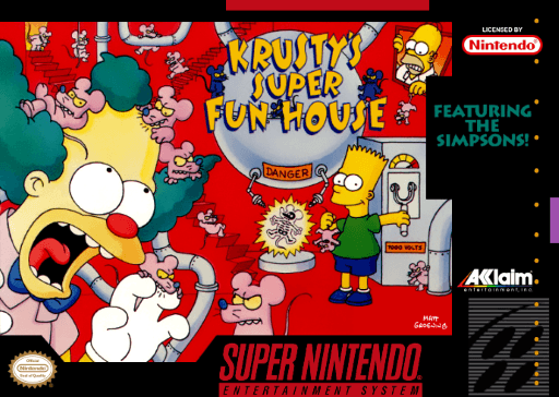 Portada de Krusty's Super Fun House