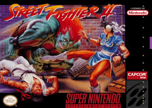 Portada de Street Fighter II