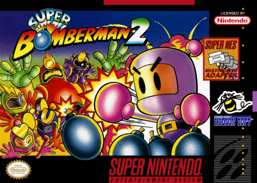 Portada de Super Bomberman 2