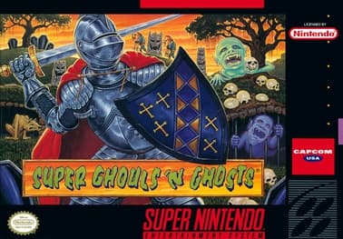 Portada de Super Ghouls 'n Ghosts
